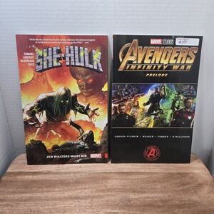 Marvel Comic Book Lot She-Hulk Jen Walters Must Die‎ + Avengers Infinity War...